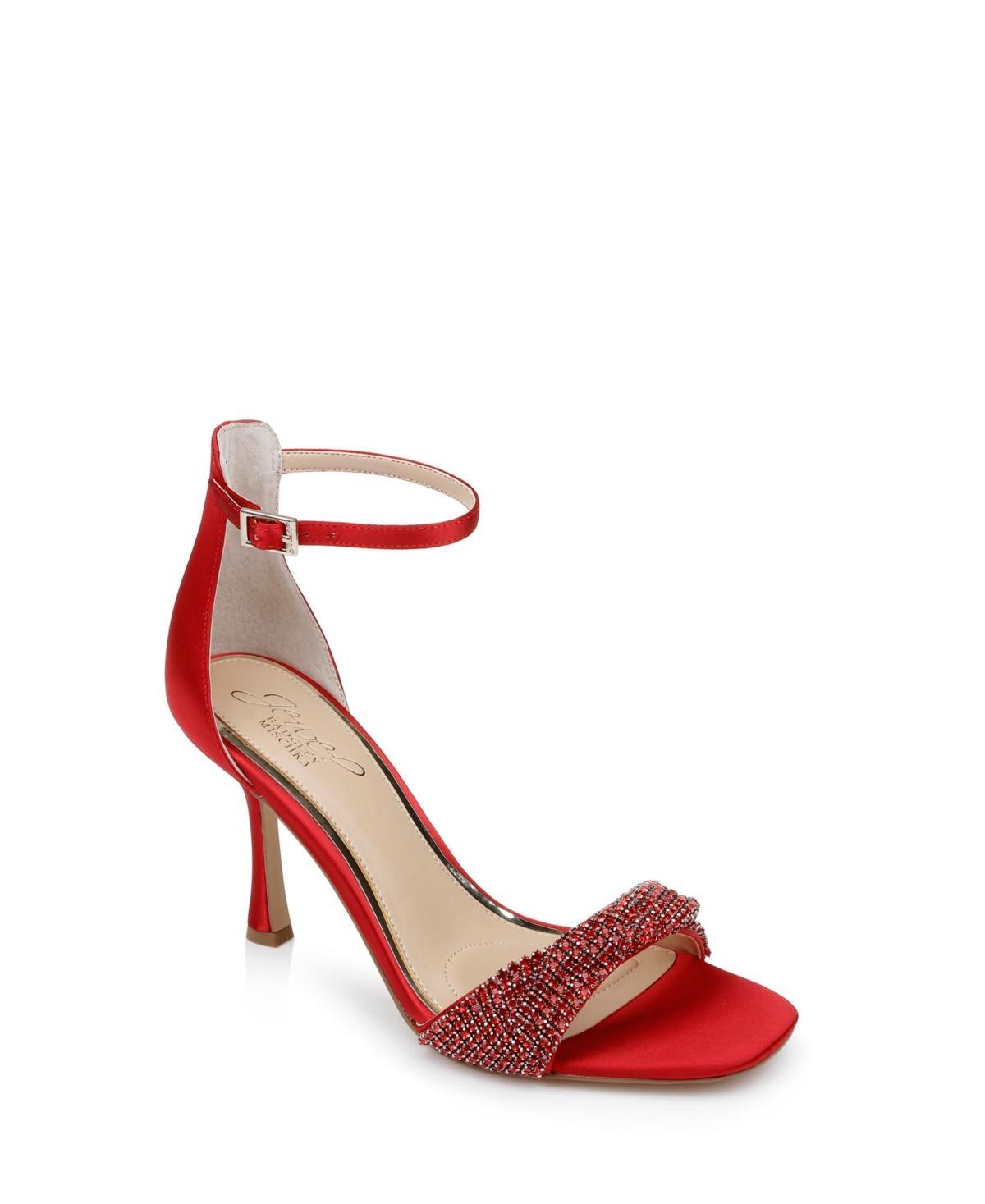 Jewel Badgley Mischka Yesica Satin) Women's Sandals Product Image