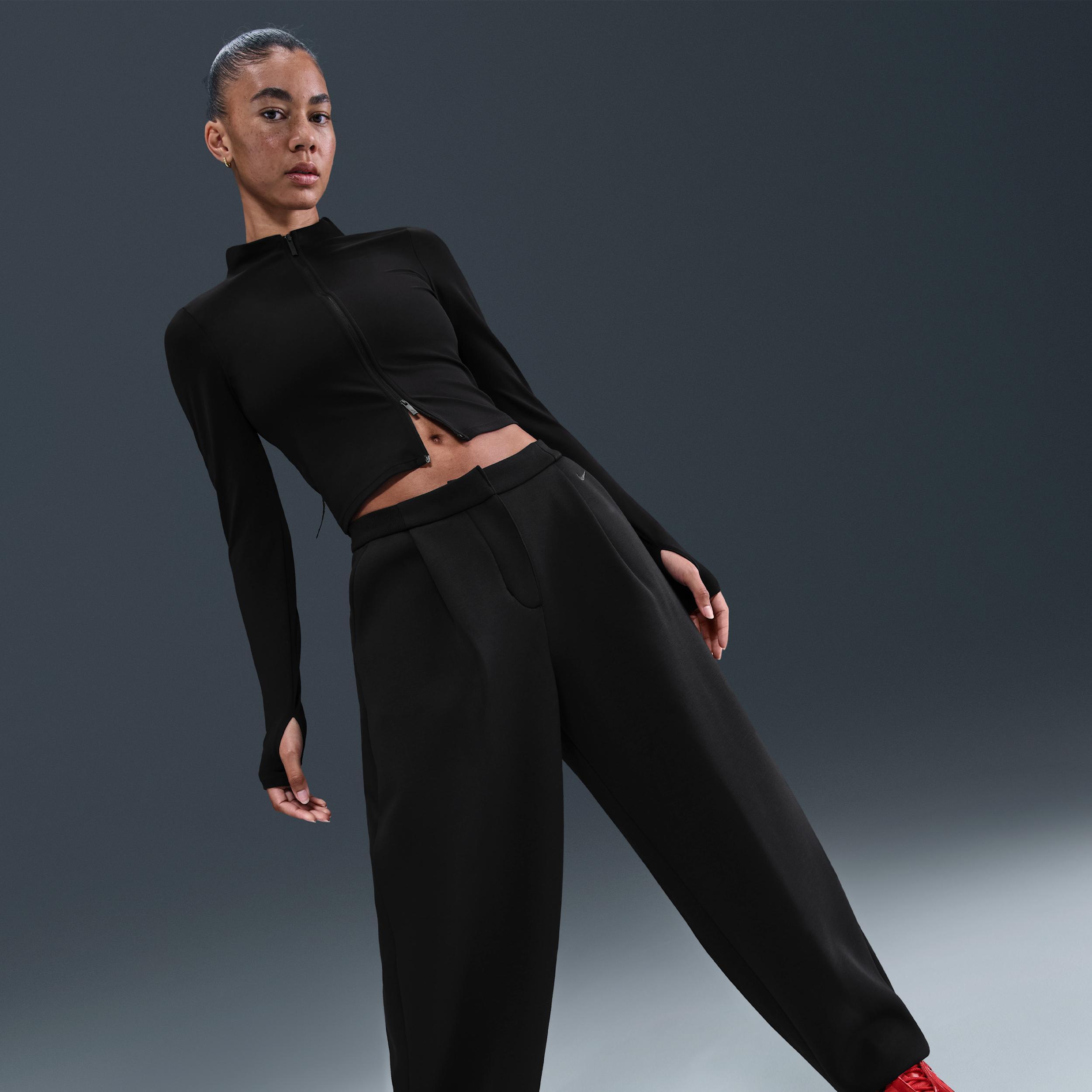 Nike Sportswear Modern Fleece Women's Mid-Rise Loose Pants Product Image