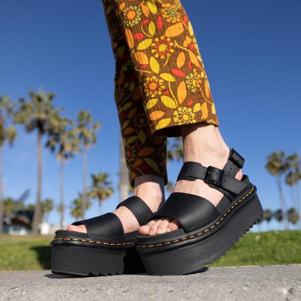 Voss Women's Leather Strap Platform Sandals Product Image