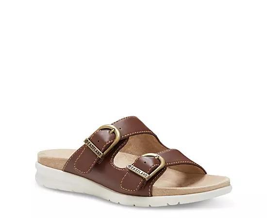 Eastland Avery Women's Slide Sandals, Size: 9, Dark Brown Product Image