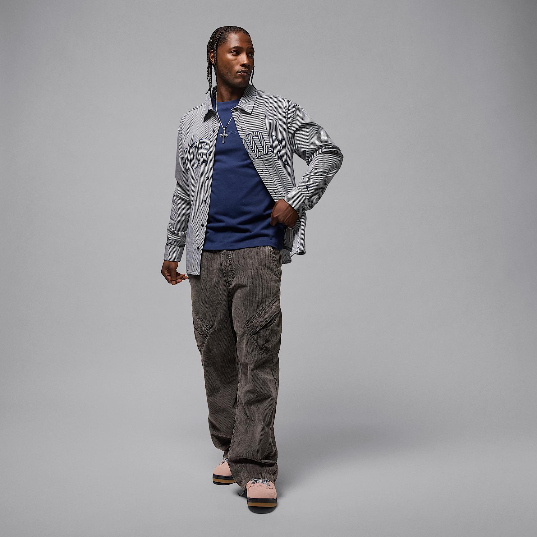 Men's Jordan Flight Oxford Long-Sleeve Top Product Image