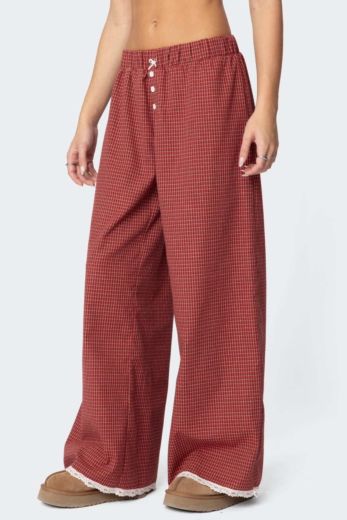 Dakota Plaid Pants Product Image