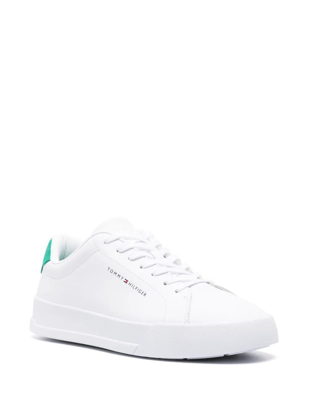 Court low-top leather sneakers Product Image