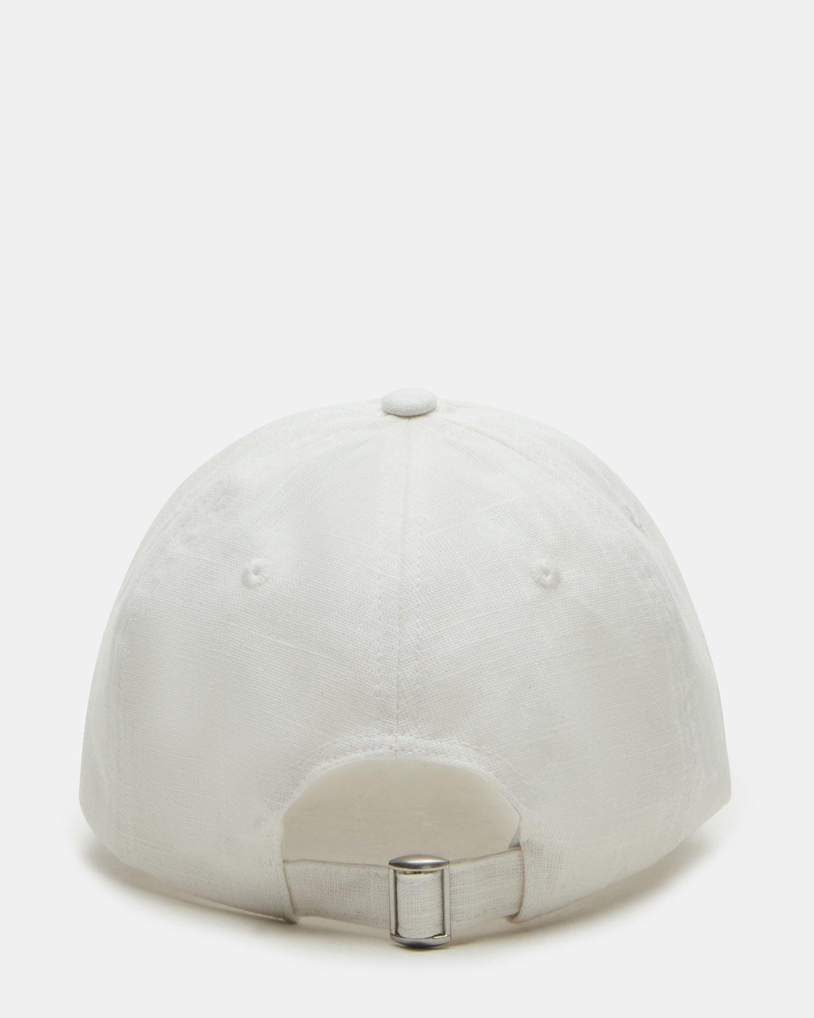 LINEN BASEBALL CAP CREAM Female Product Image