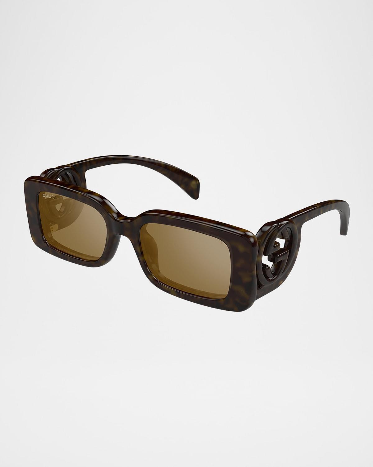 Womens Chaise Longue 54MM Rectangular Sunglasses Product Image