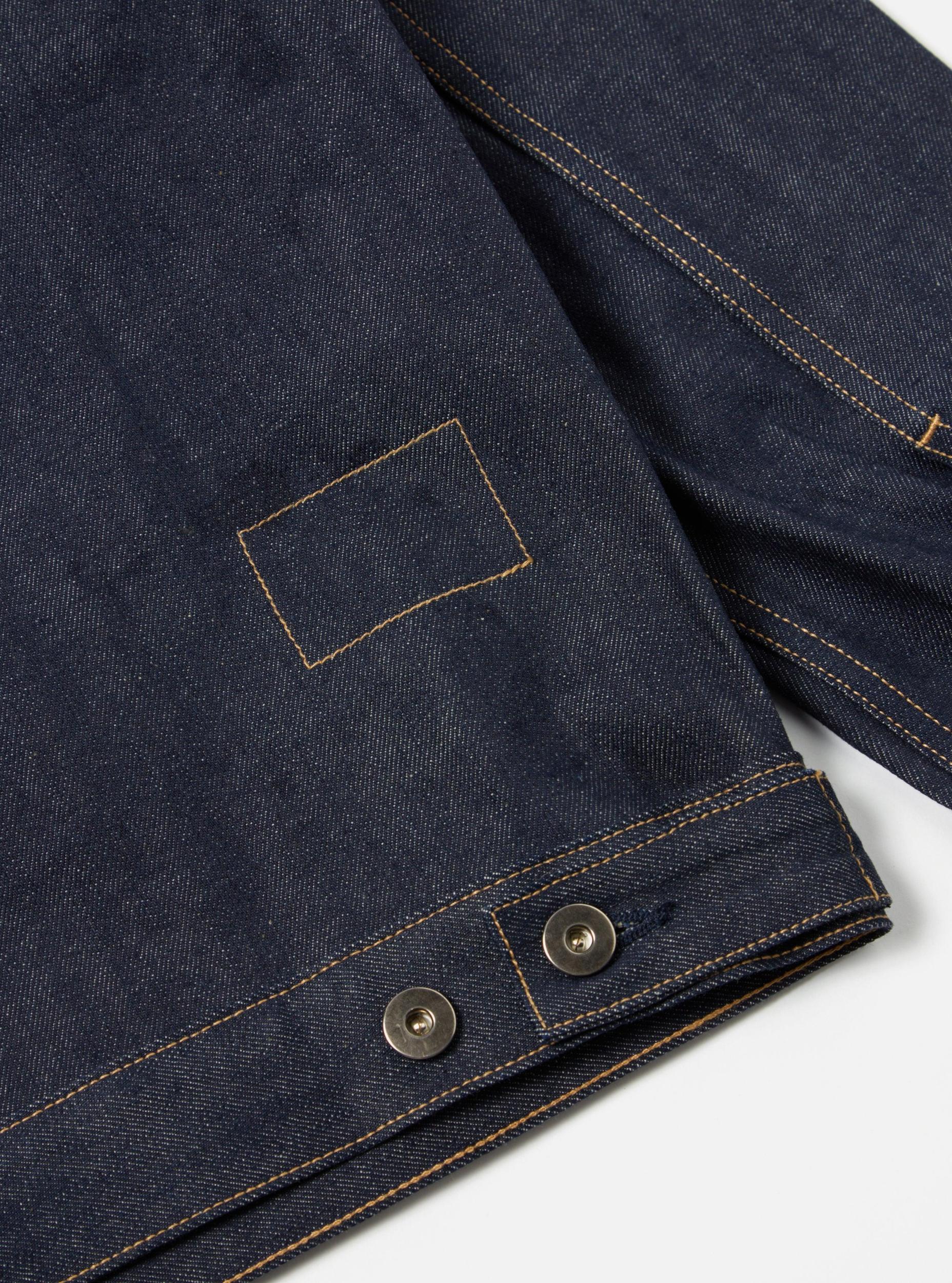 Universal Works Trucker Jacket in Indigo 13oz Selvedge Denim Product Image