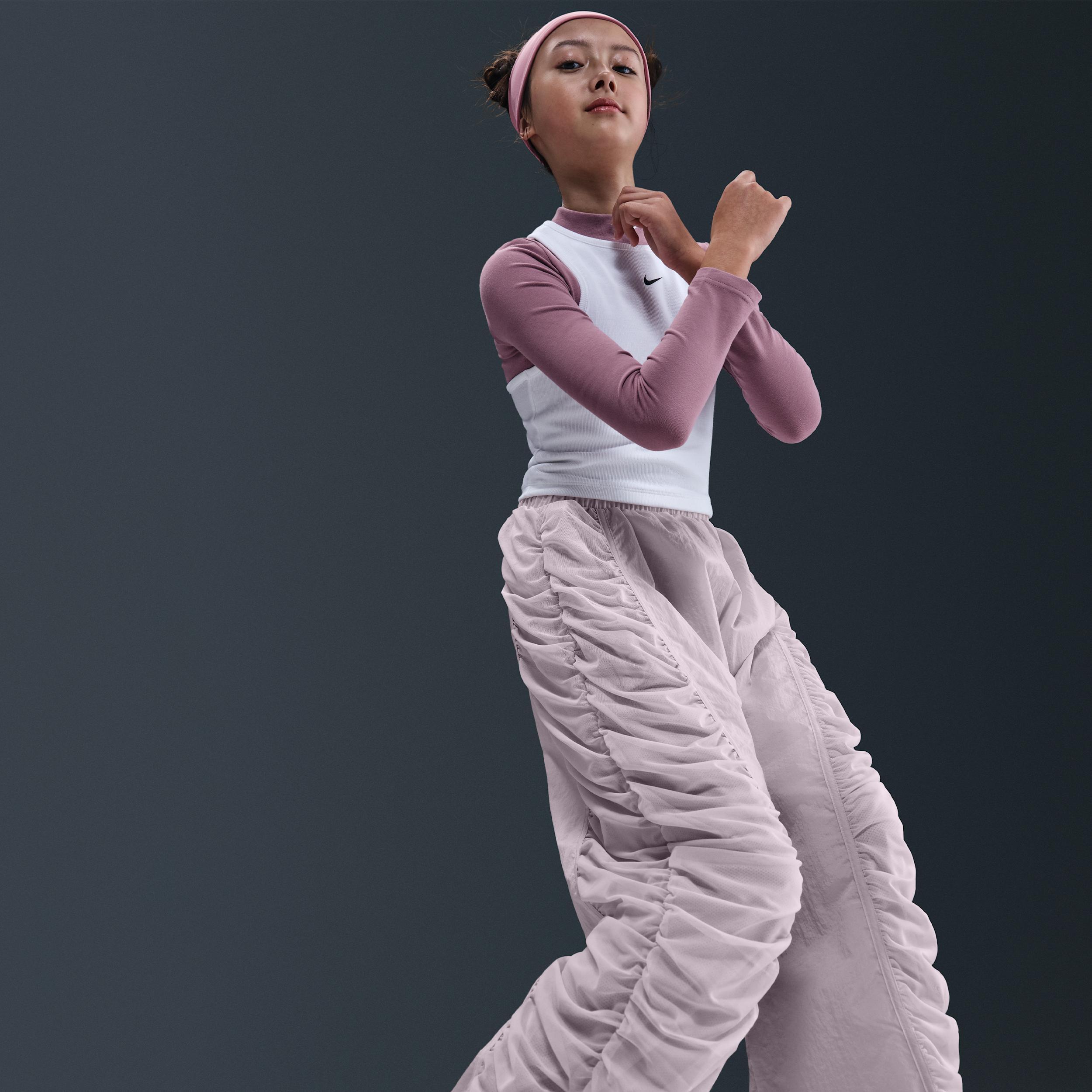 Women's Nike Sportswear Girls' Woven Pants Product Image