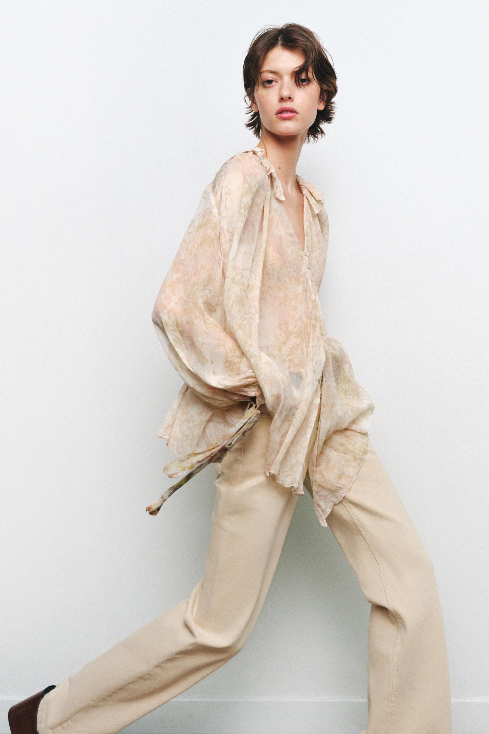 FLORAL SHIRT ZW COLLECTION Product Image