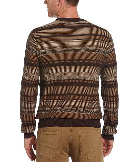 Perry Ellis Variegated Stripe Sweater Product Image