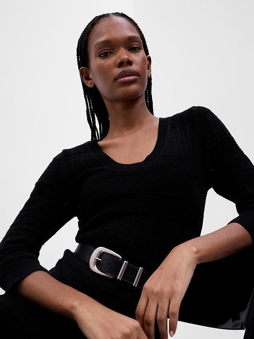 Crochet Midi Dress Product Image
