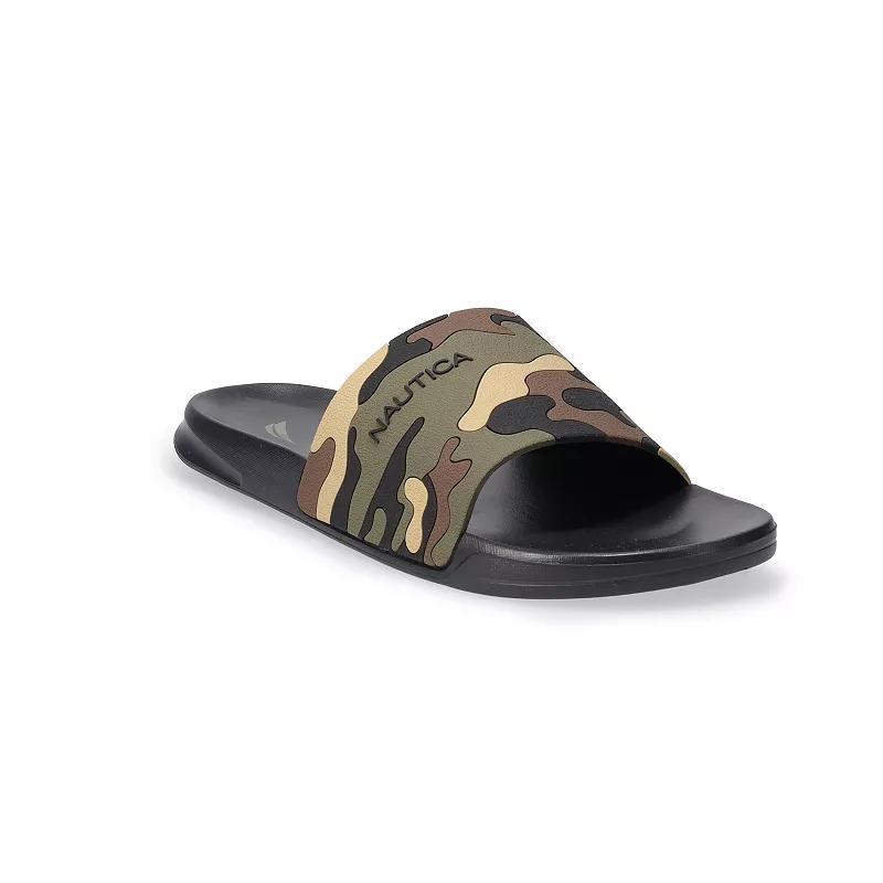 Nautica Men's Callo Slide Sandals, Size: 8, Americana Product Image