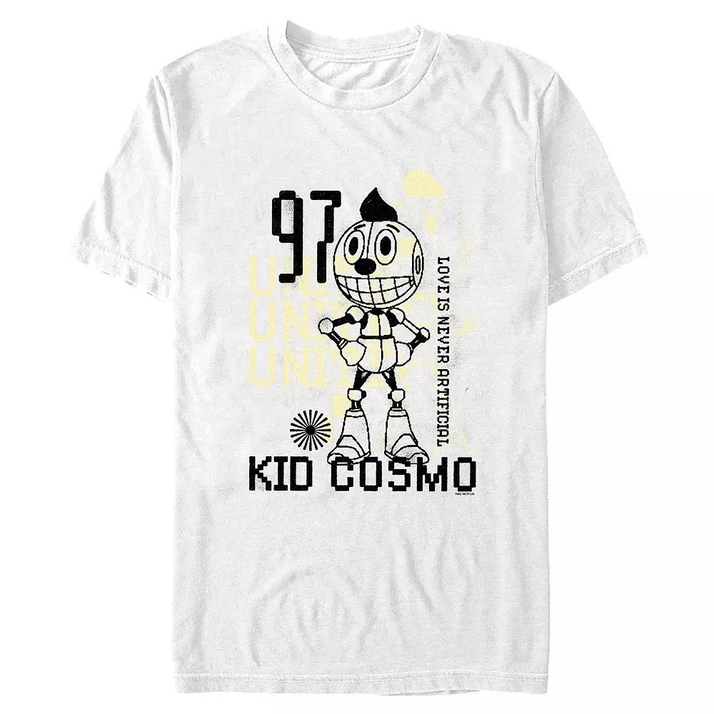 Men's The Electric State Kid Cosmo 97 Graphic Tee, Size: XXL, White Product Image