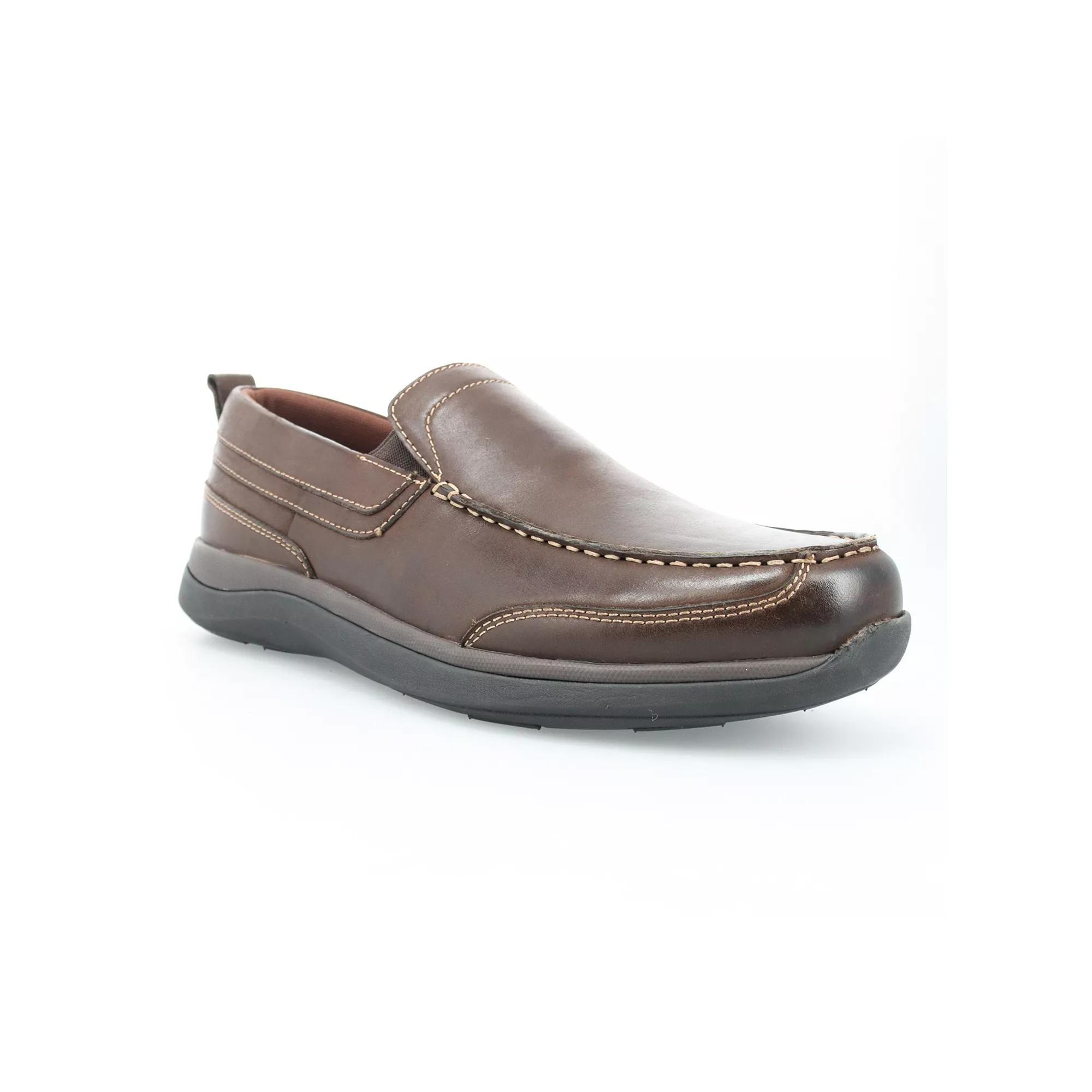 Propet Preston Men's Leather Loafers, Size: 8.5 XW, Brown Product Image