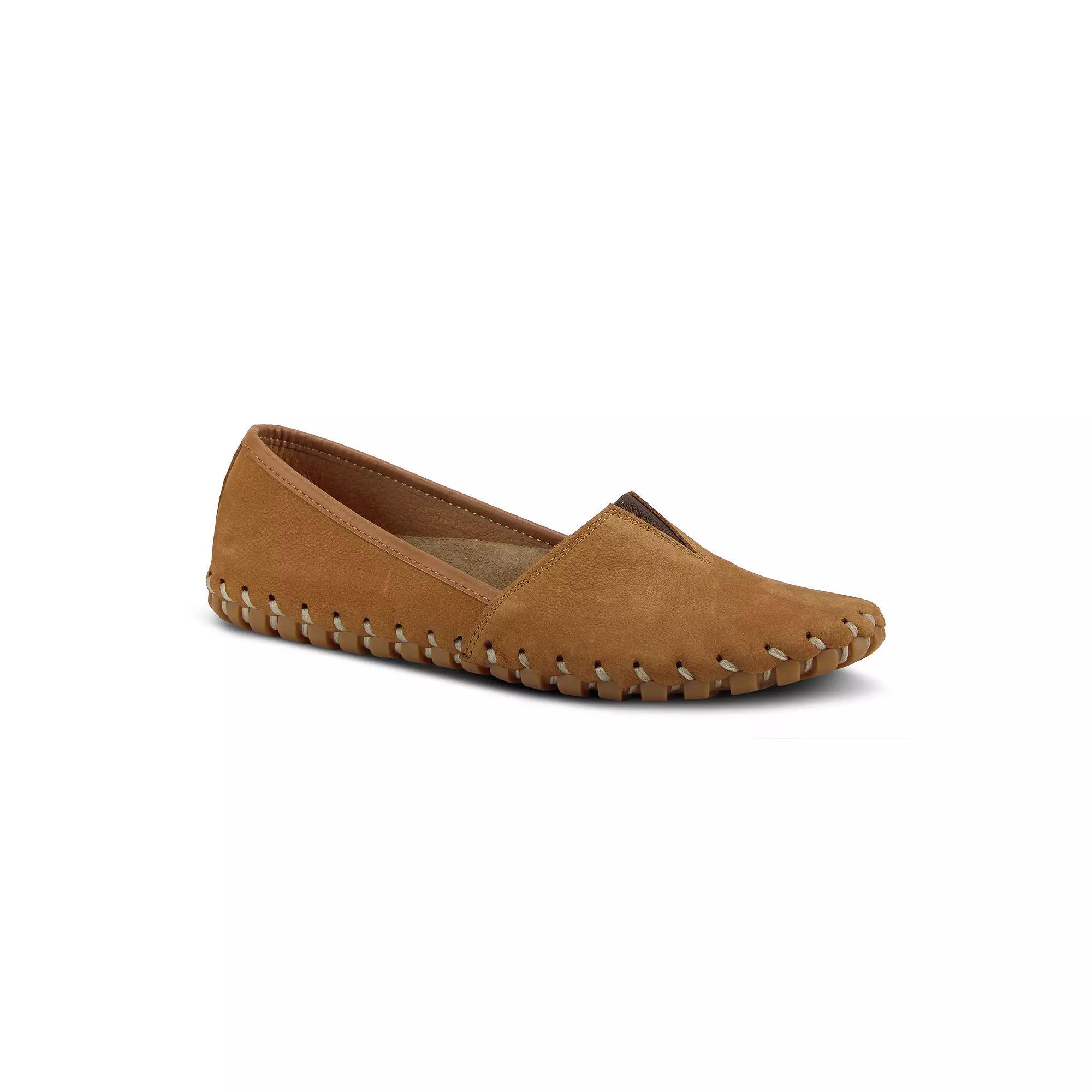 Spring Step Kathaleta Women's Loafers, Size: 37, Camel Suede Product Image