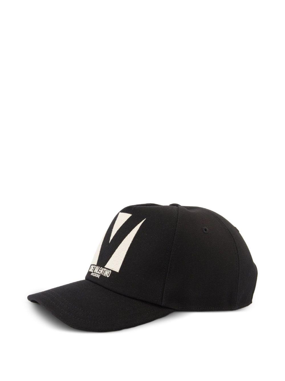 logo-embroidered cotton cap Product Image