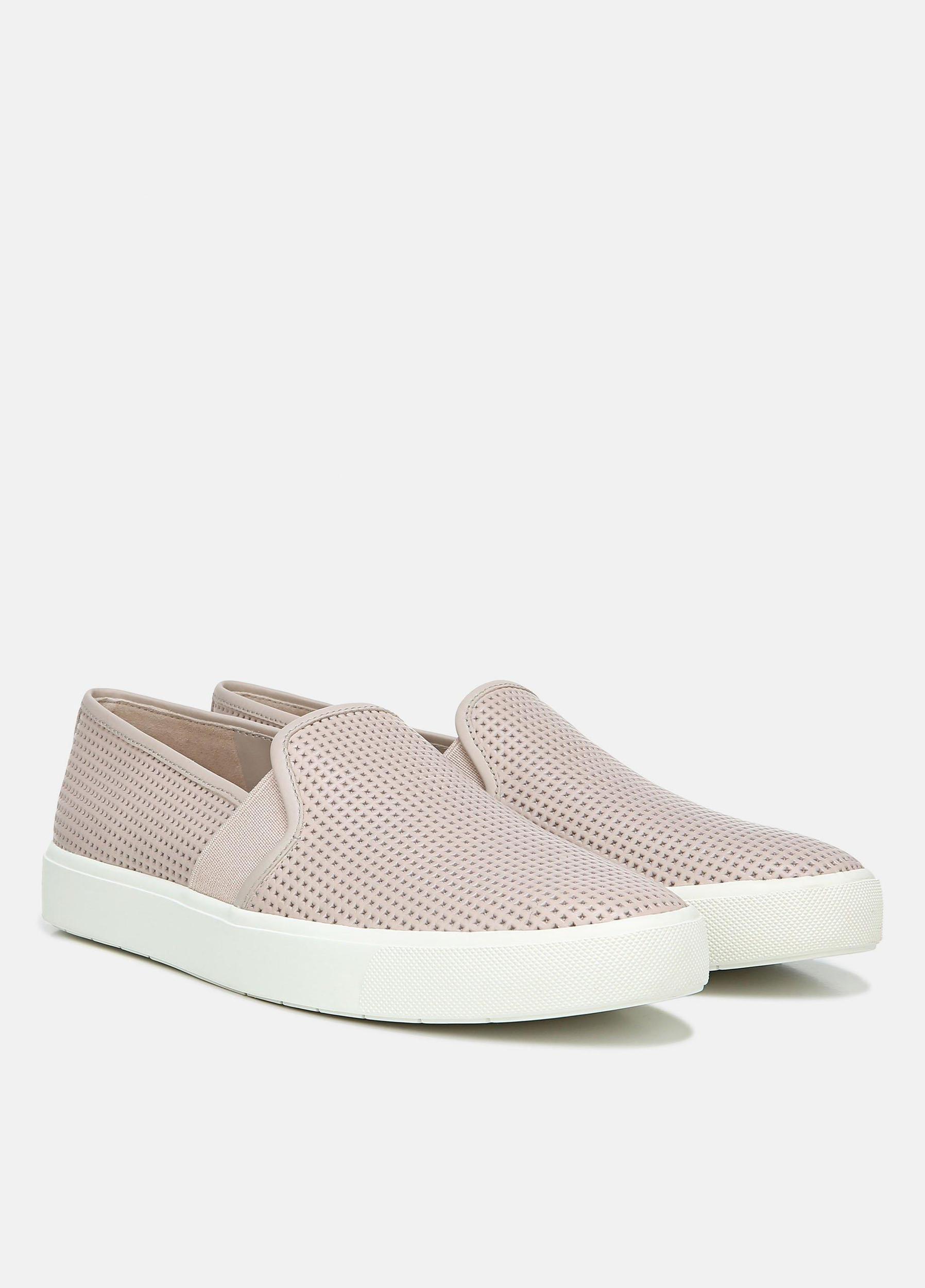 Womens Perforated Leather Blair Sneaker, Marble, Size 5.5 Vince Product Image