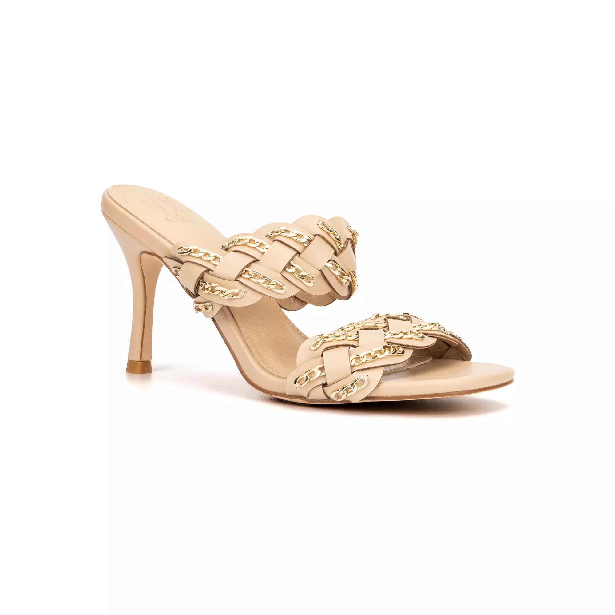 New York & Company Courtney Womens Slide Dress Sandals Product Image