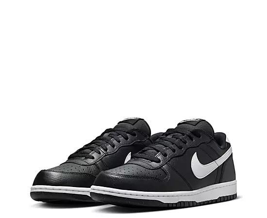 Men's Nike Big Low Sneakers, Size: 11, White Gym Red Product Image