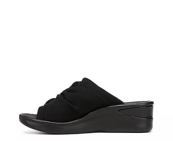 LifeStride Smile 3 Women's Wedge Sandals, Size: 9, Black Product Image