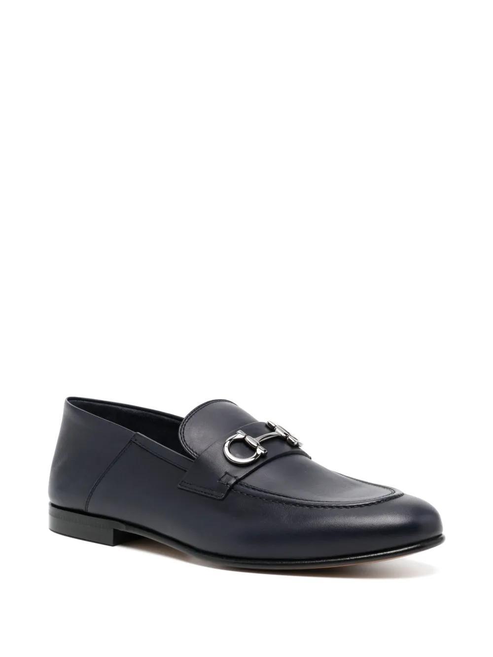 FERRAGAMO Loafers In Blue Product Image