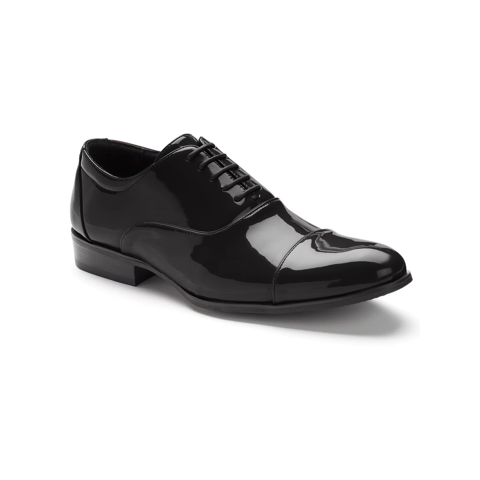 Stacy Adams Gala Men's Oxford Dress Shoes, Size: 11.5 Medium, Black Patent Product Image