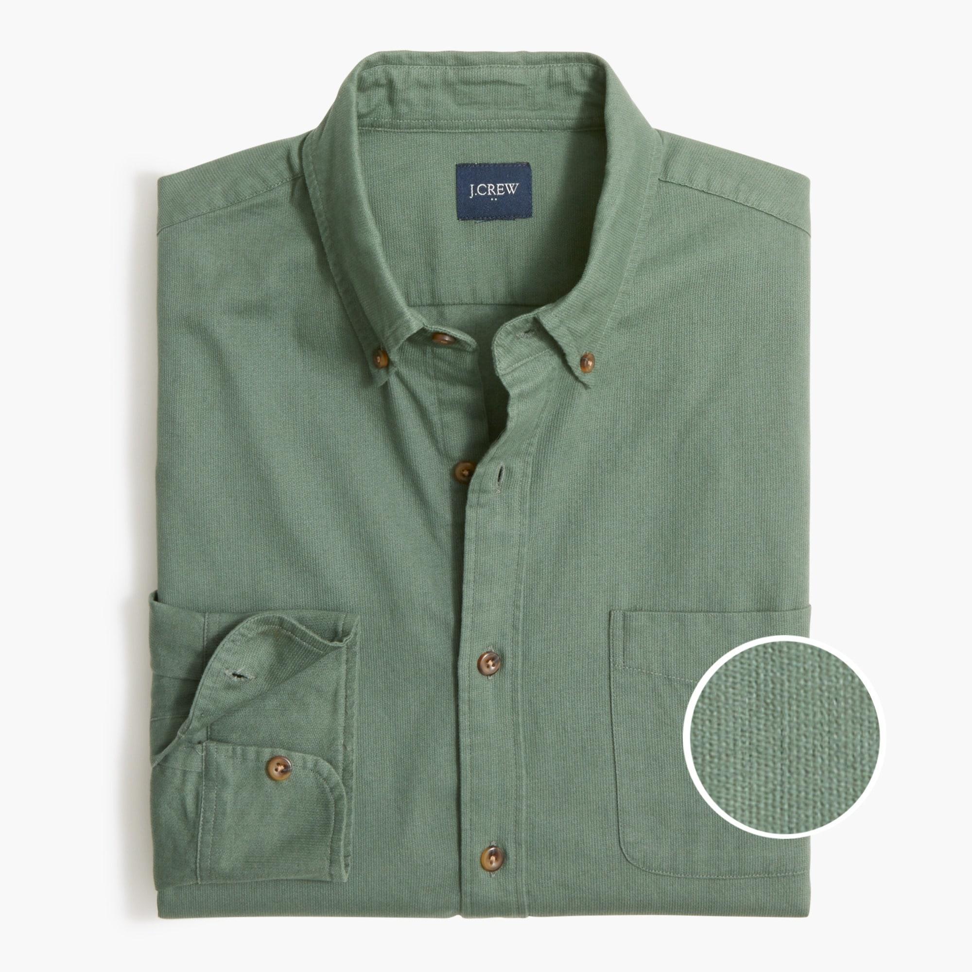 Textured corduroy shirt Product Image