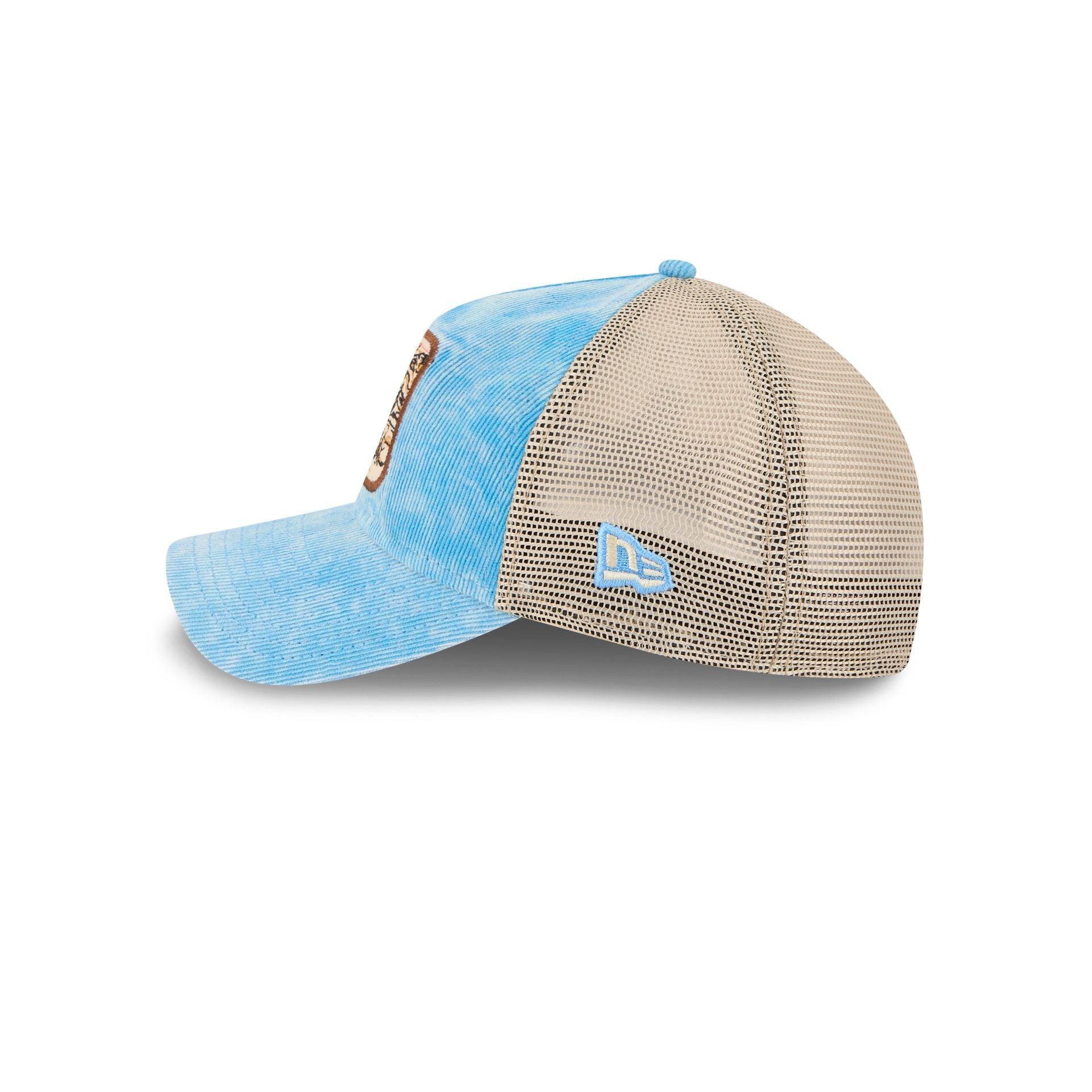 Oilers Vintage Landscape 9TWENTY A-Frame Trucker Hat Male Product Image