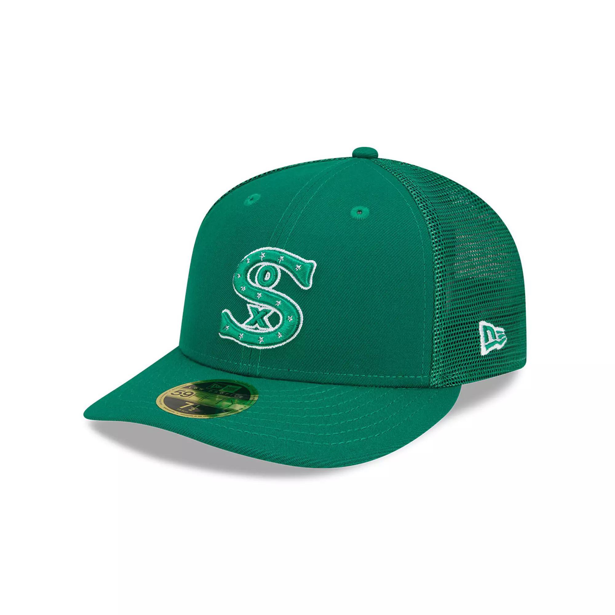 Men's New Era Green Chicago White Sox 2022 St. Patrick's Day On-Field Low Profile 59FIFTY Fitted Hat, Size: 7 1/8 Product Image