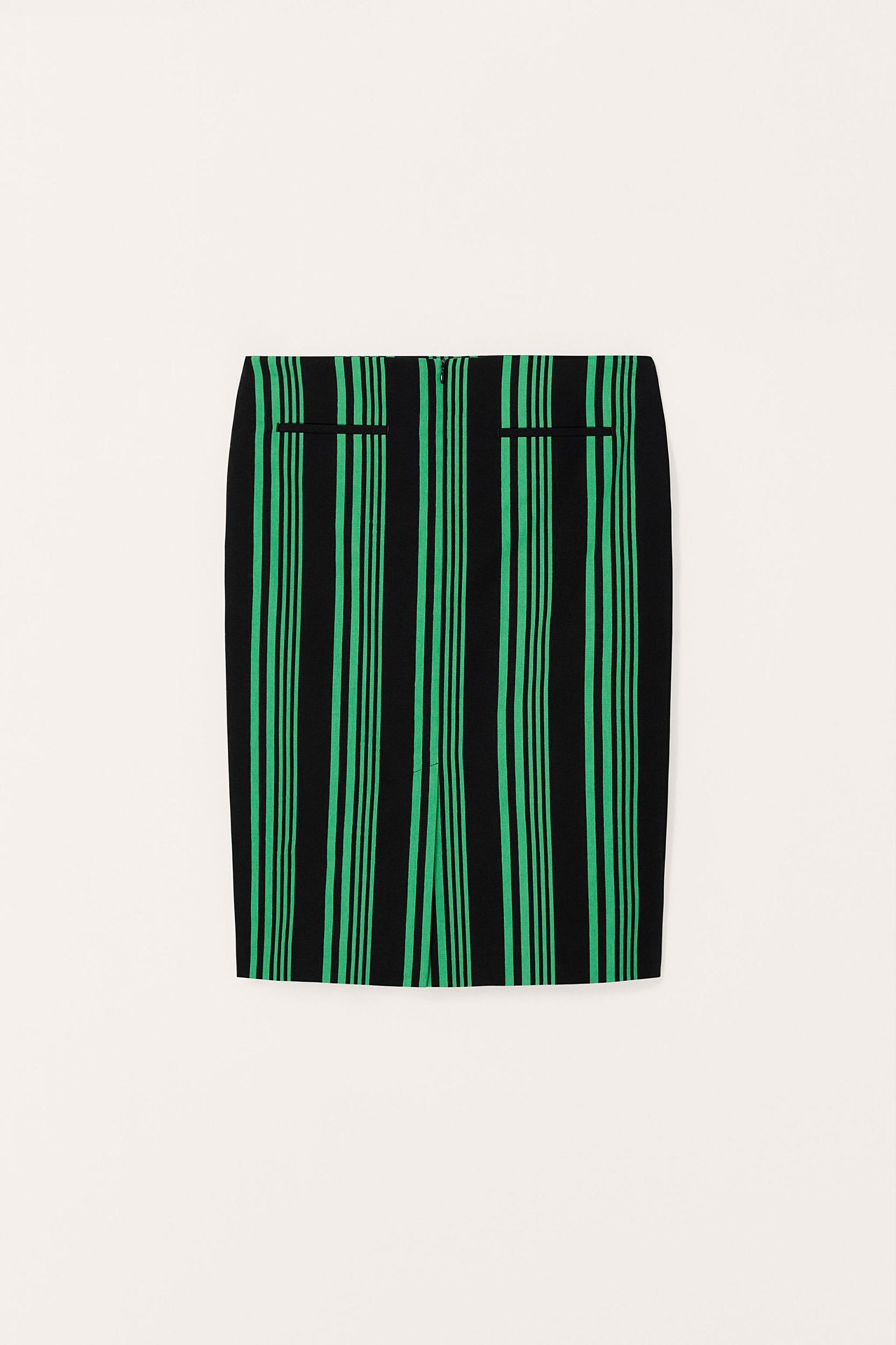 STRIPED STRAIGHT SKIRT LIMITED EDITION Product Image