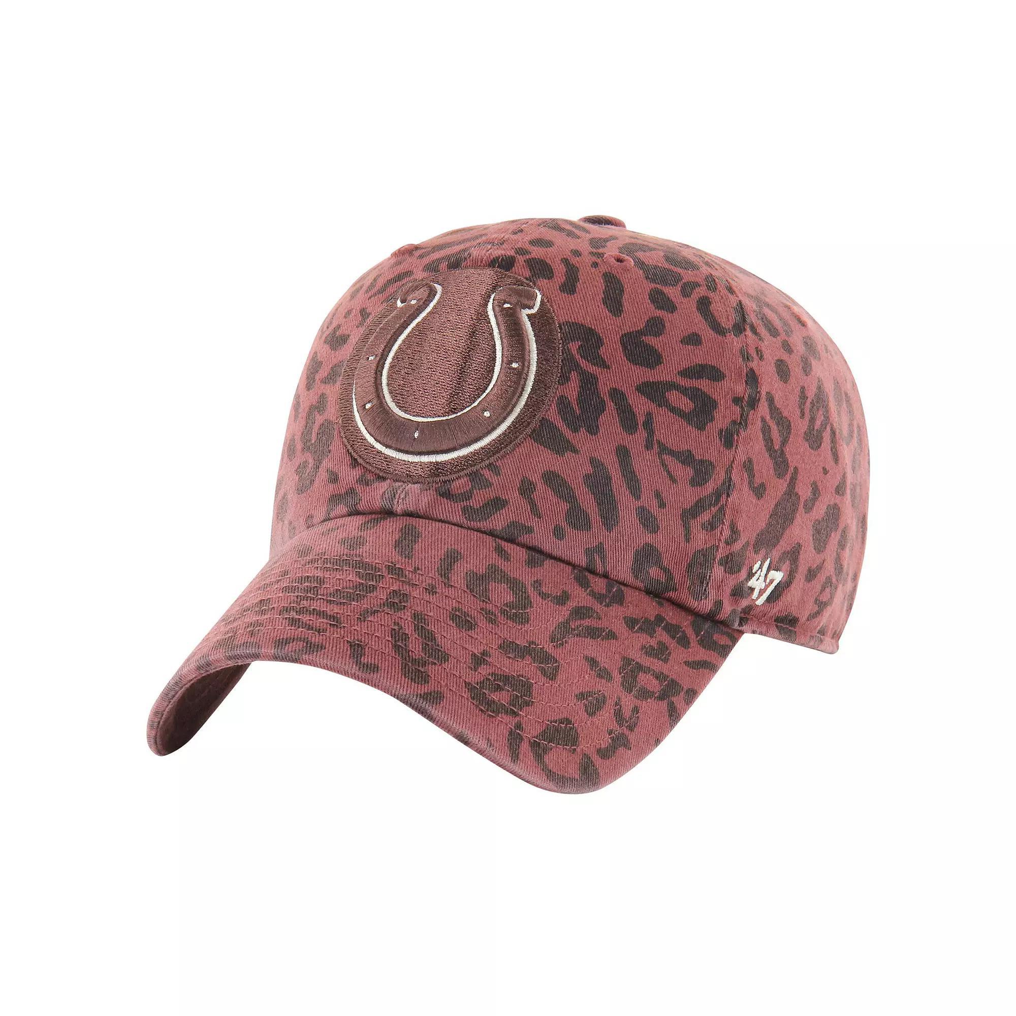 Women's '47  Brown Indianapolis Colts Tawny Clean Up Adjustable Hat Product Image