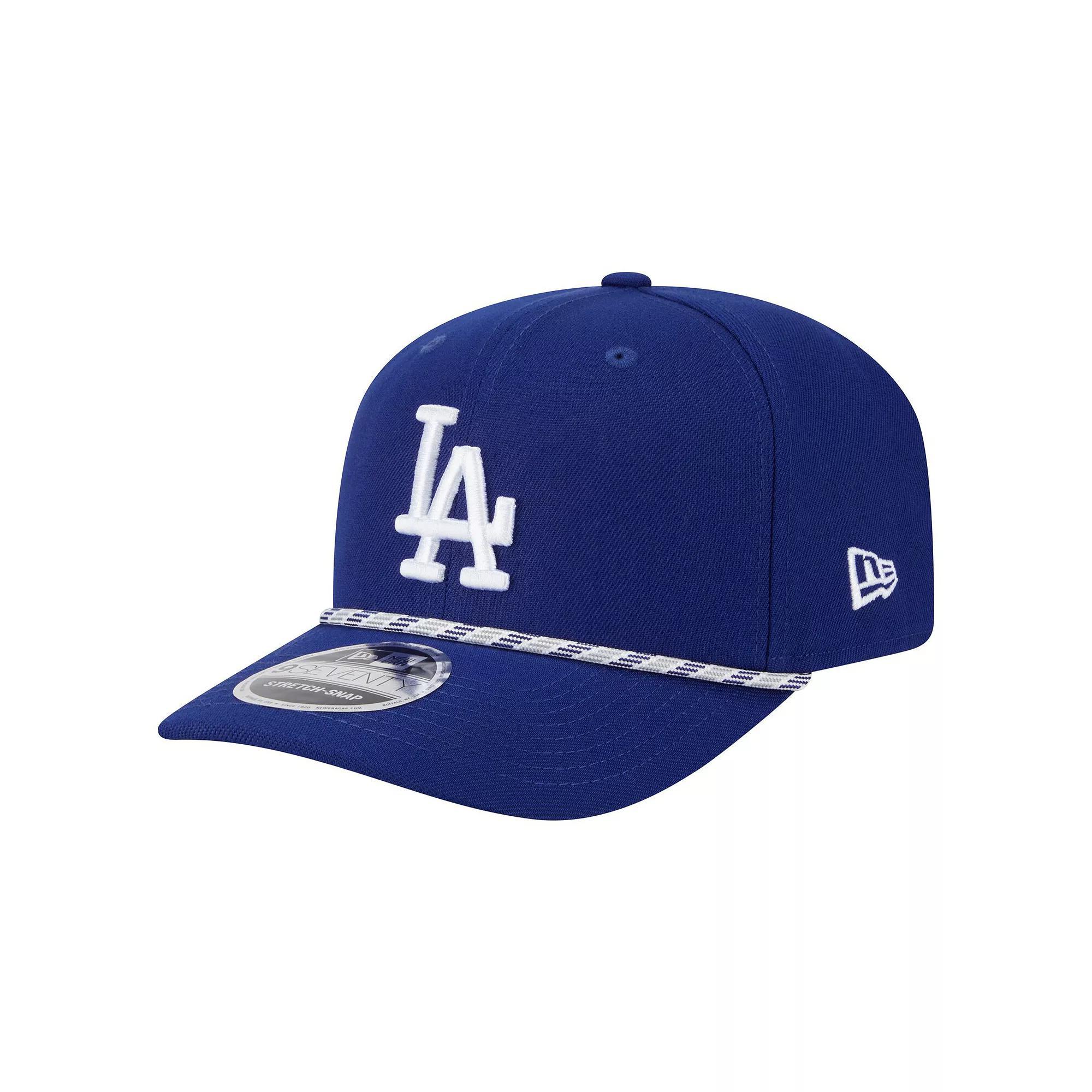 Men's New Era Black Miami Marlins Multi-Rope 9SEVENTY Stretch-Snap Hat Product Image