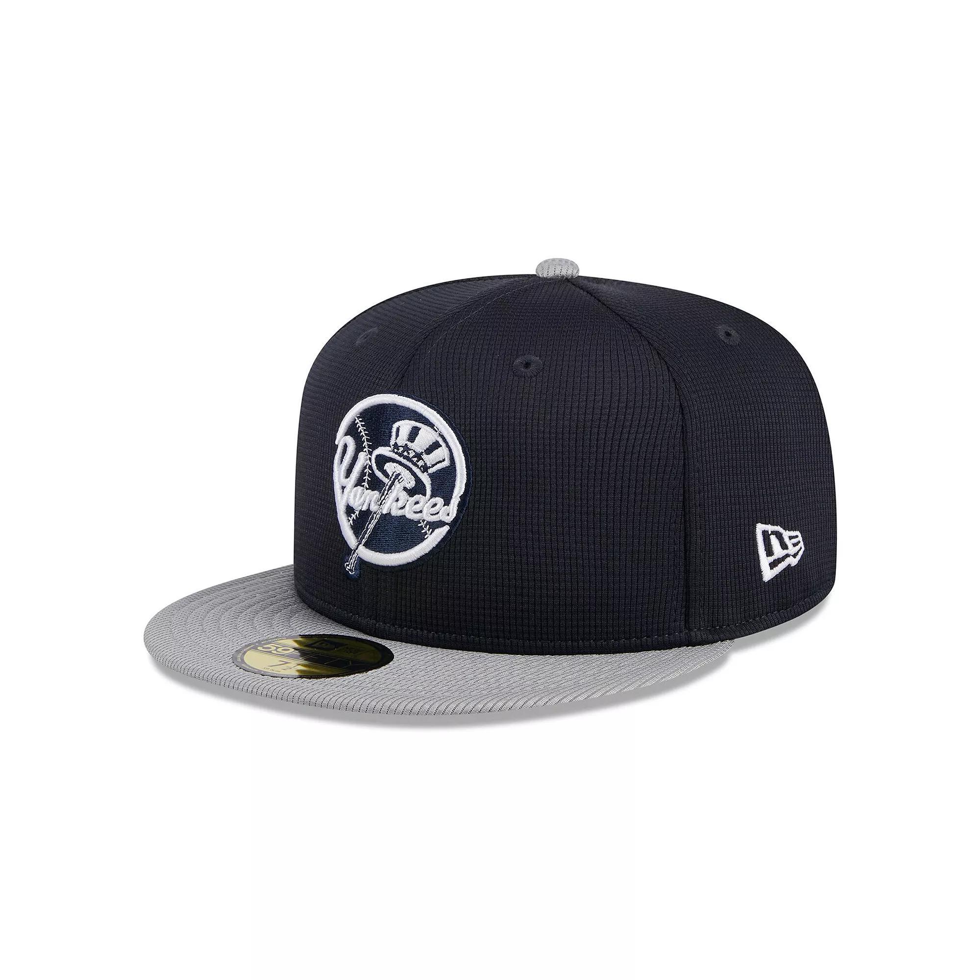 Men's New Era  Navy New York Yankees 2024 Batting Practice 59FIFTY Fitted Hat, Size: 7 3/4, Blue Product Image