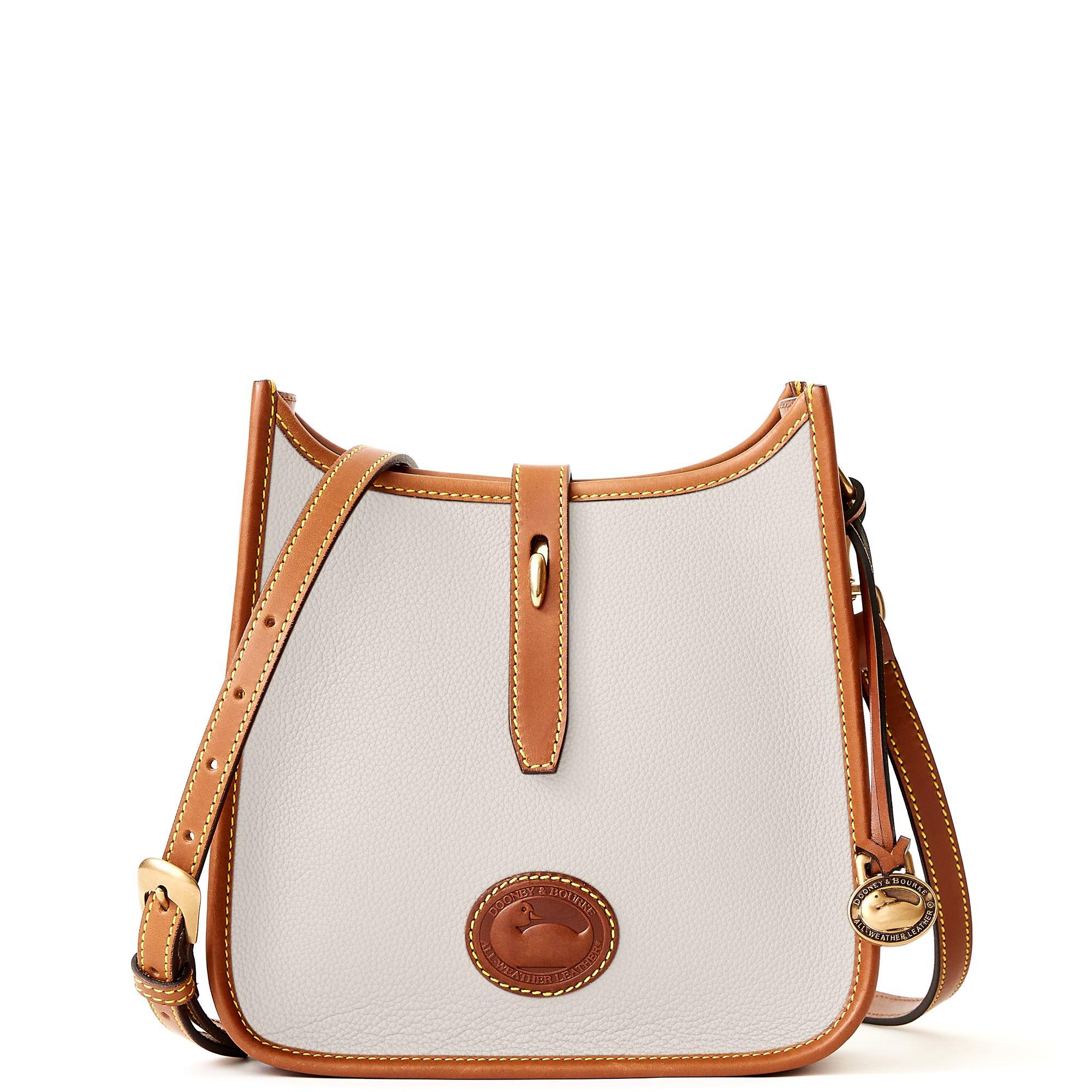 Dooney & Bourke Womens All Weather Leather 3.0 Crossbody 22 Bag in Green Product Image