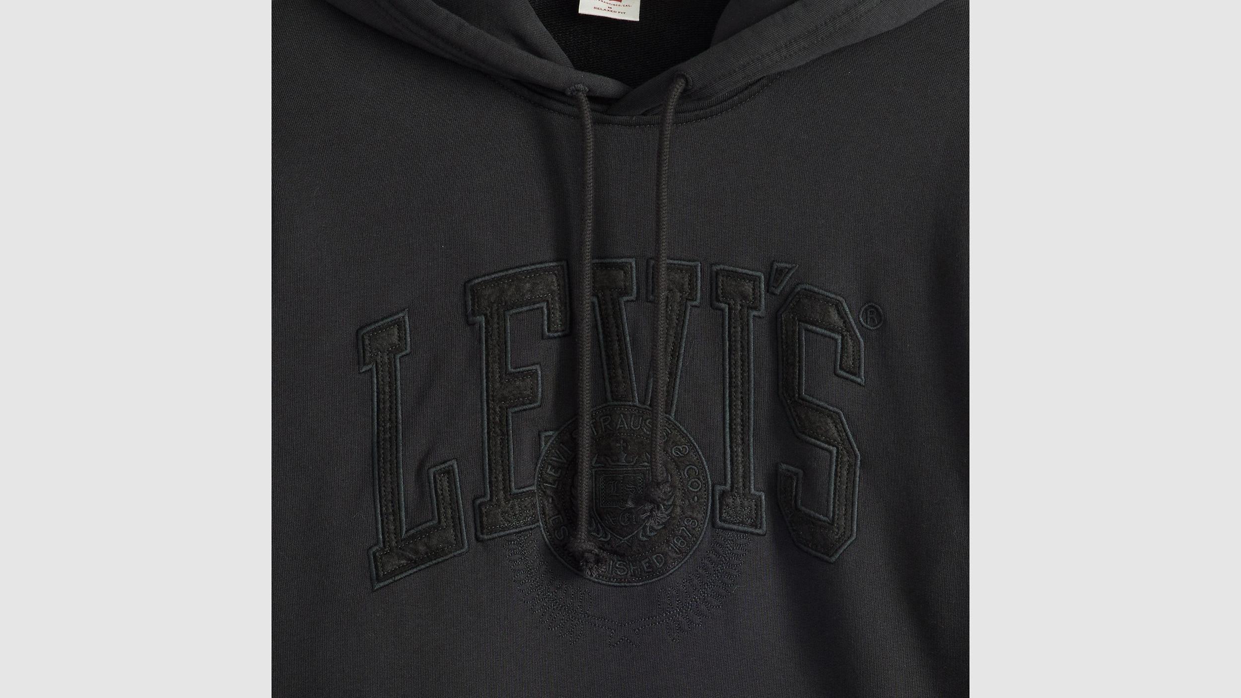 Relaxed Fit Graphic Hoodie Sweatshirt Product Image