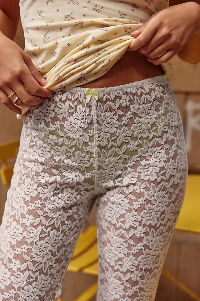 All Day Lace Capris Product Image
