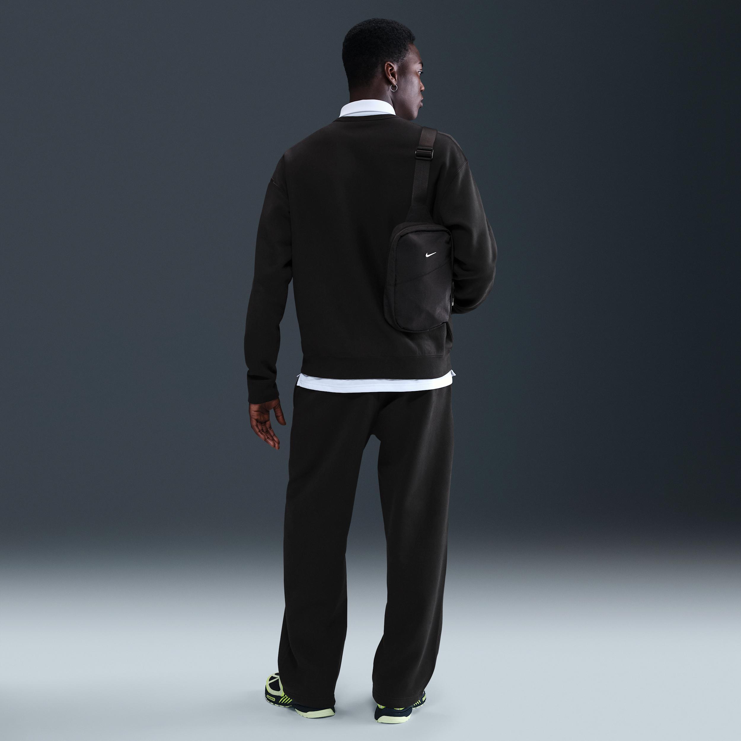 Nike Men's Solo Swoosh Fleece Open-Hem Pants Product Image