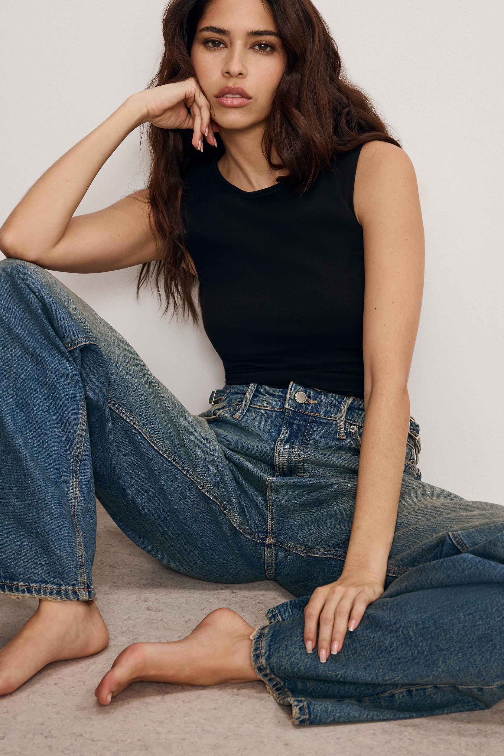 GOOD EASE RELAXED JEANS | INDIGO738 Product Image