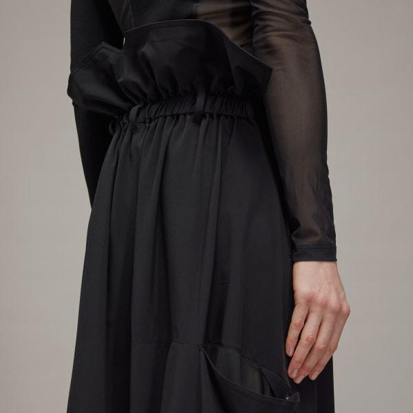 adidas Y-3 Vented Skirt Black XS Womens Product Image