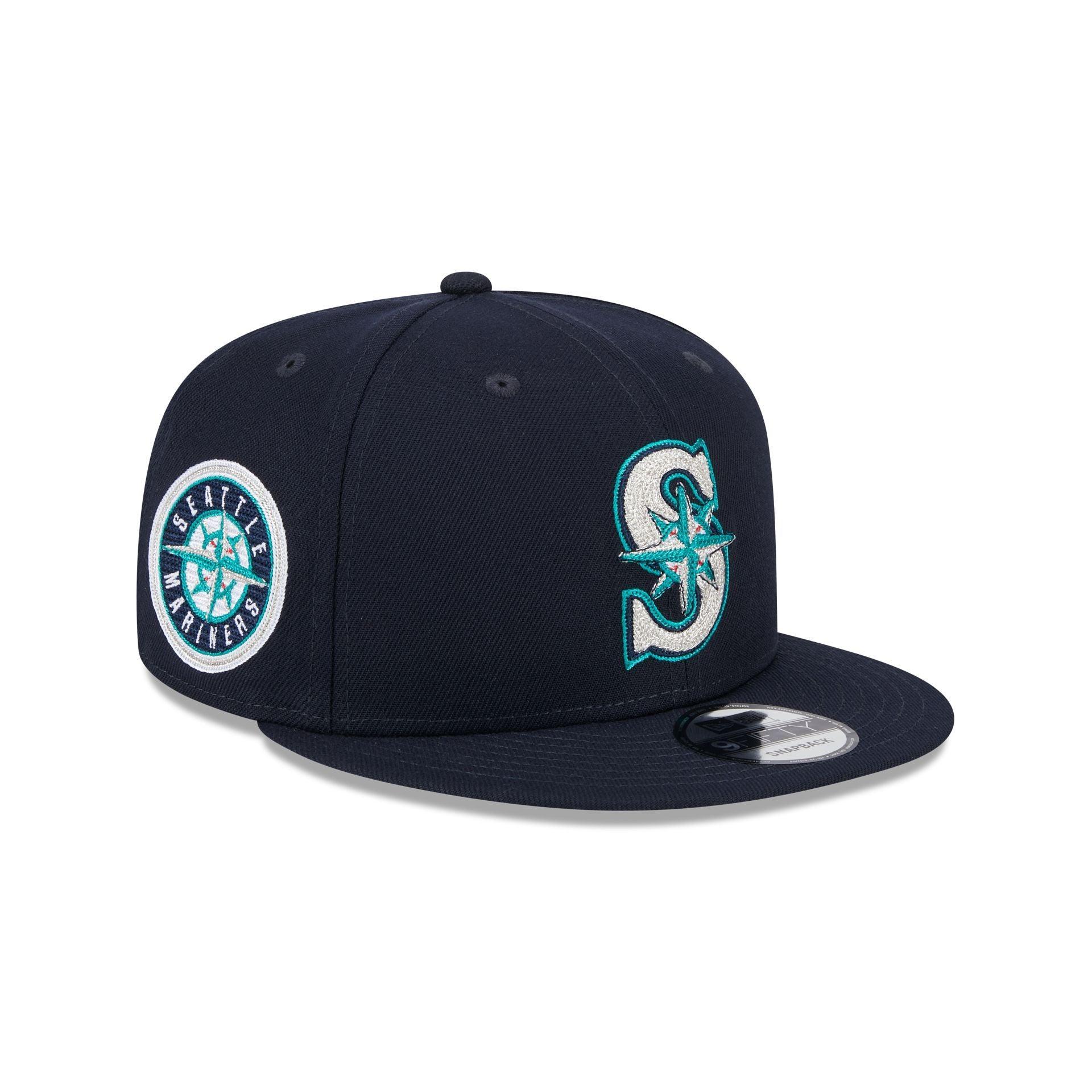 Alpha Industries x Seattle Mariners Navy 9FIFTY Snapback Hat Male Product Image