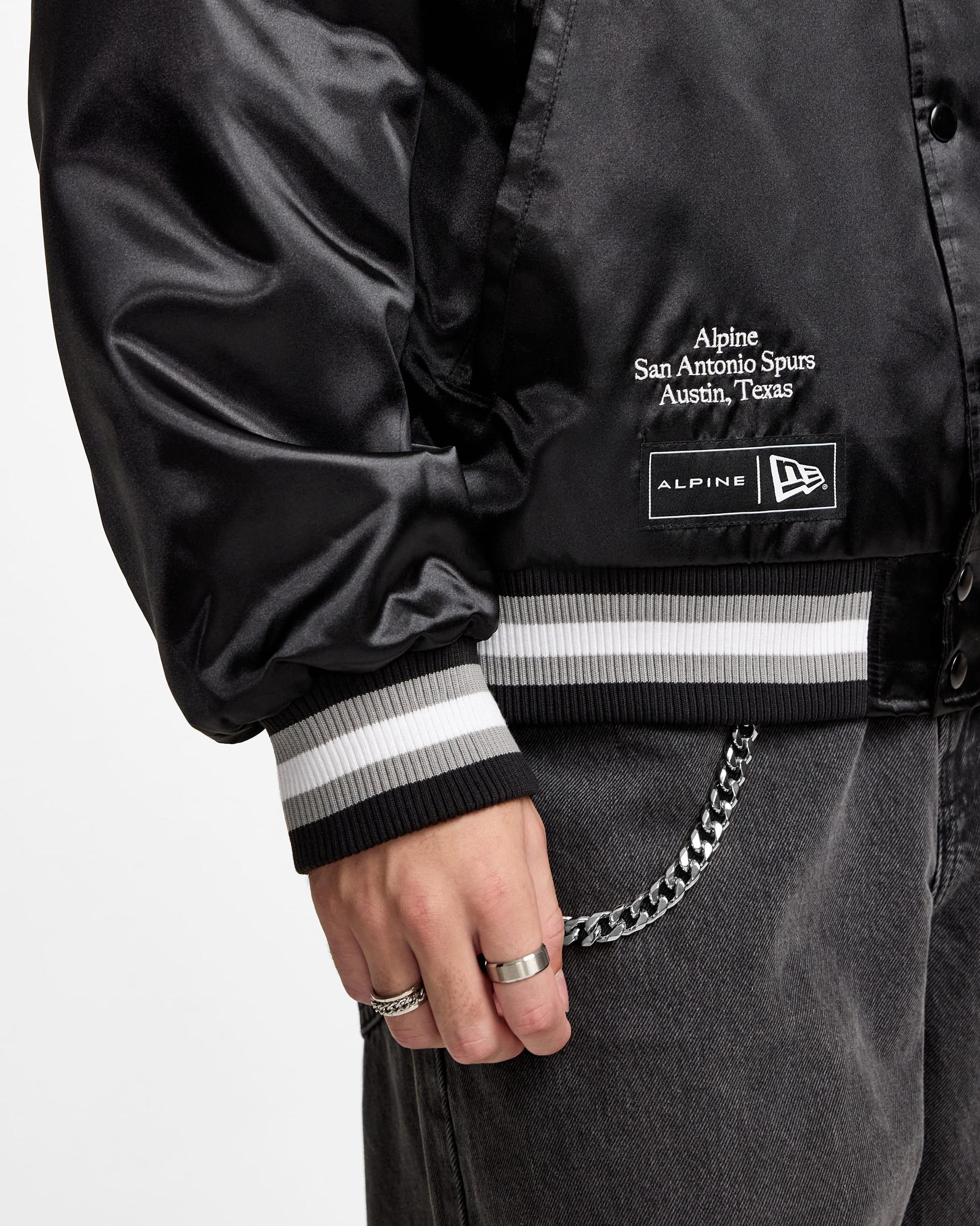 BWT Alpine F1 Team x San Antonio Spurs Bomber Jacket Male Product Image
