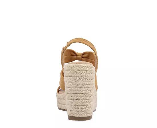 Journee Collection Womens Santorynn Platform Wedge Sandal Product Image