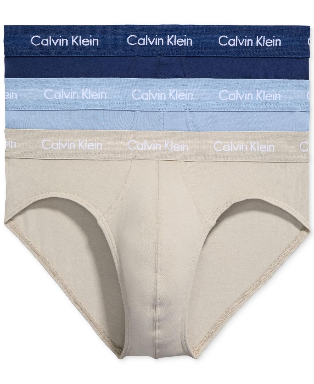 Men's Calvin Klein 3-pack Cotton Stretch Briefs, Size: Small, White Product Image