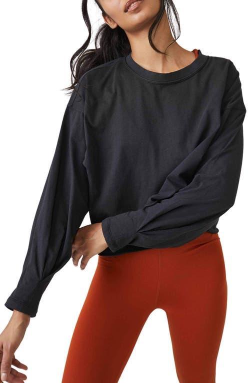 Free People FP Movement Inspire Layer Cropped Long Sleeve Shirt Product Image