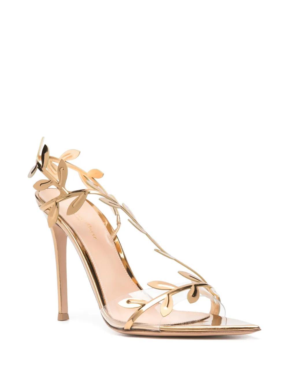 Flavia 105mm leather sandals Product Image