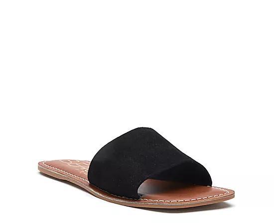 Beach by Matisse Bali Women's Suede Slide Sandals, Size: 10, Black Product Image