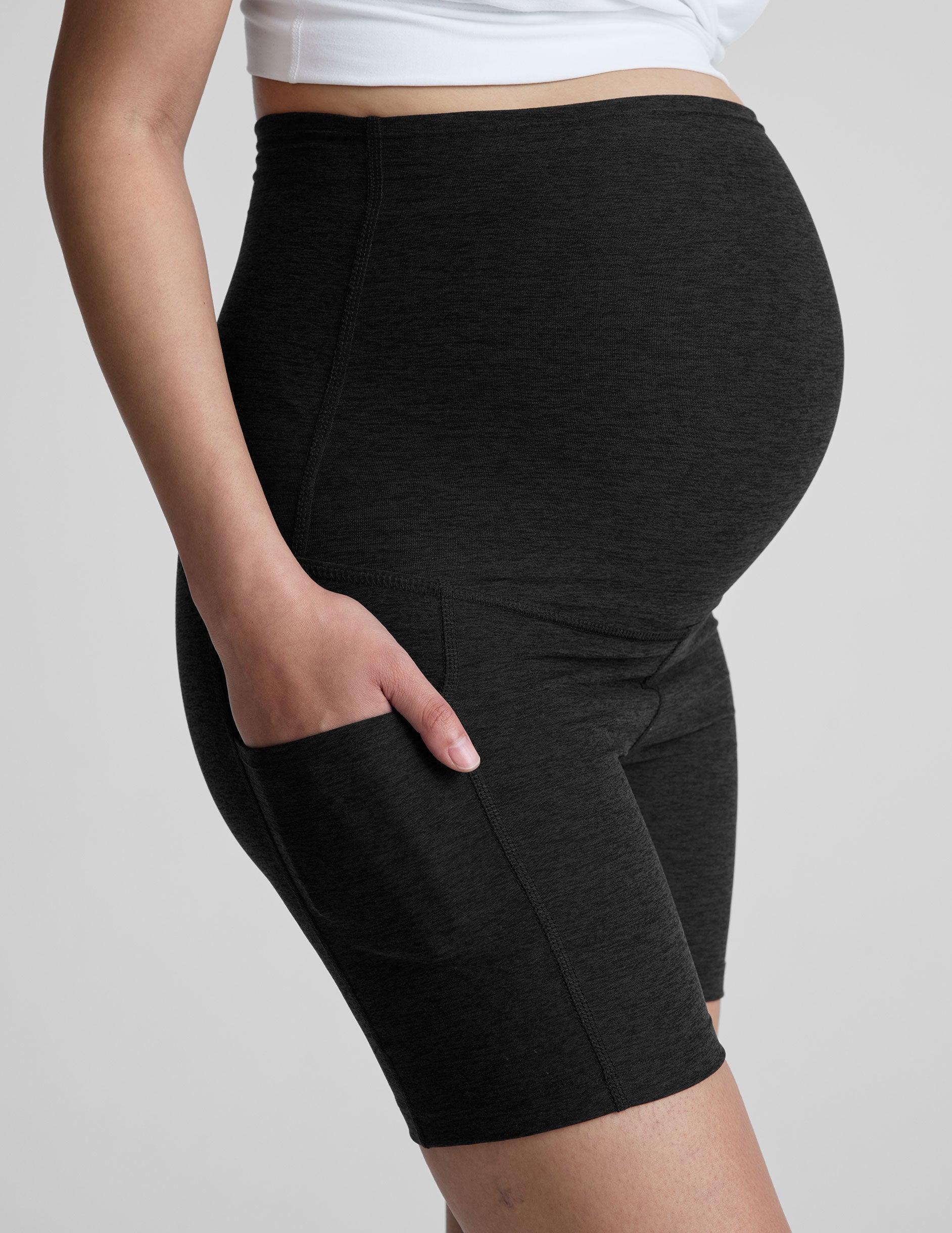 Spacedye Keep Pace 5" Maternity Pocket Biker Short Product Image
