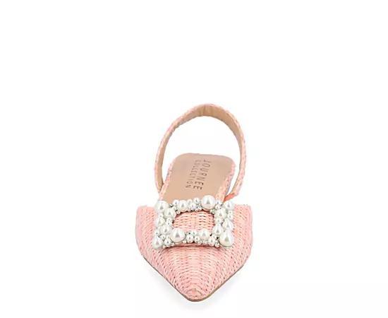 Journee Collection Womens Hannae Wideflat Product Image