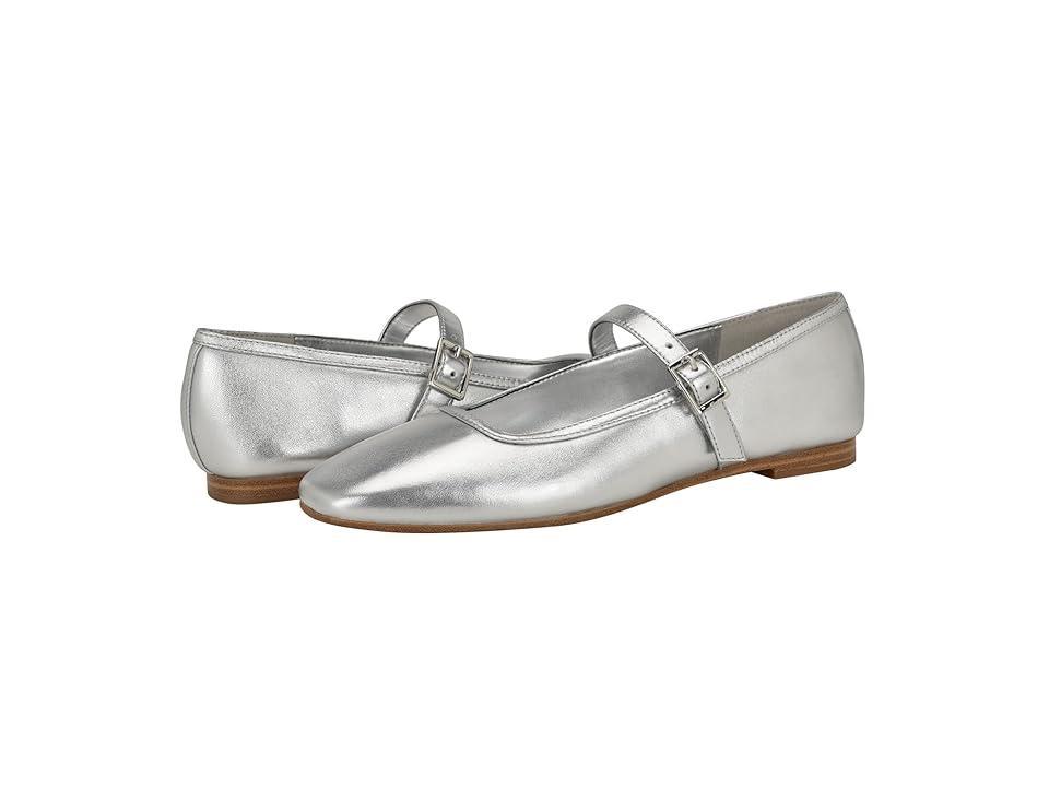 Calvin Klein Women's Women's Greto Flat - Metallic - 7.5 Product Image