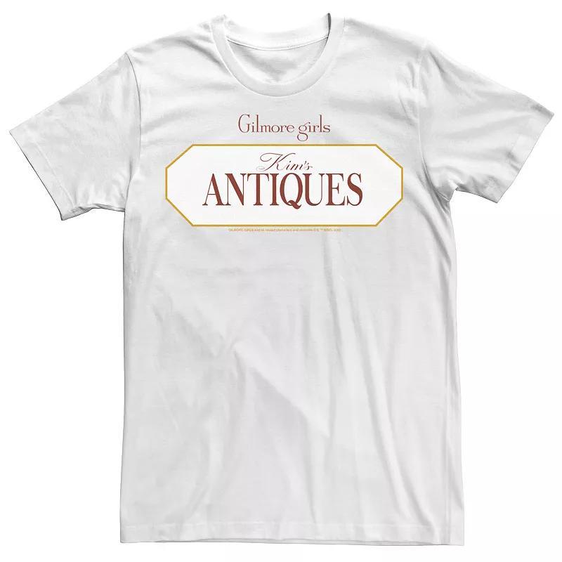 Men's Gilmore Girls Kim's Antiques Logo Tee, Size: Large, White Product Image