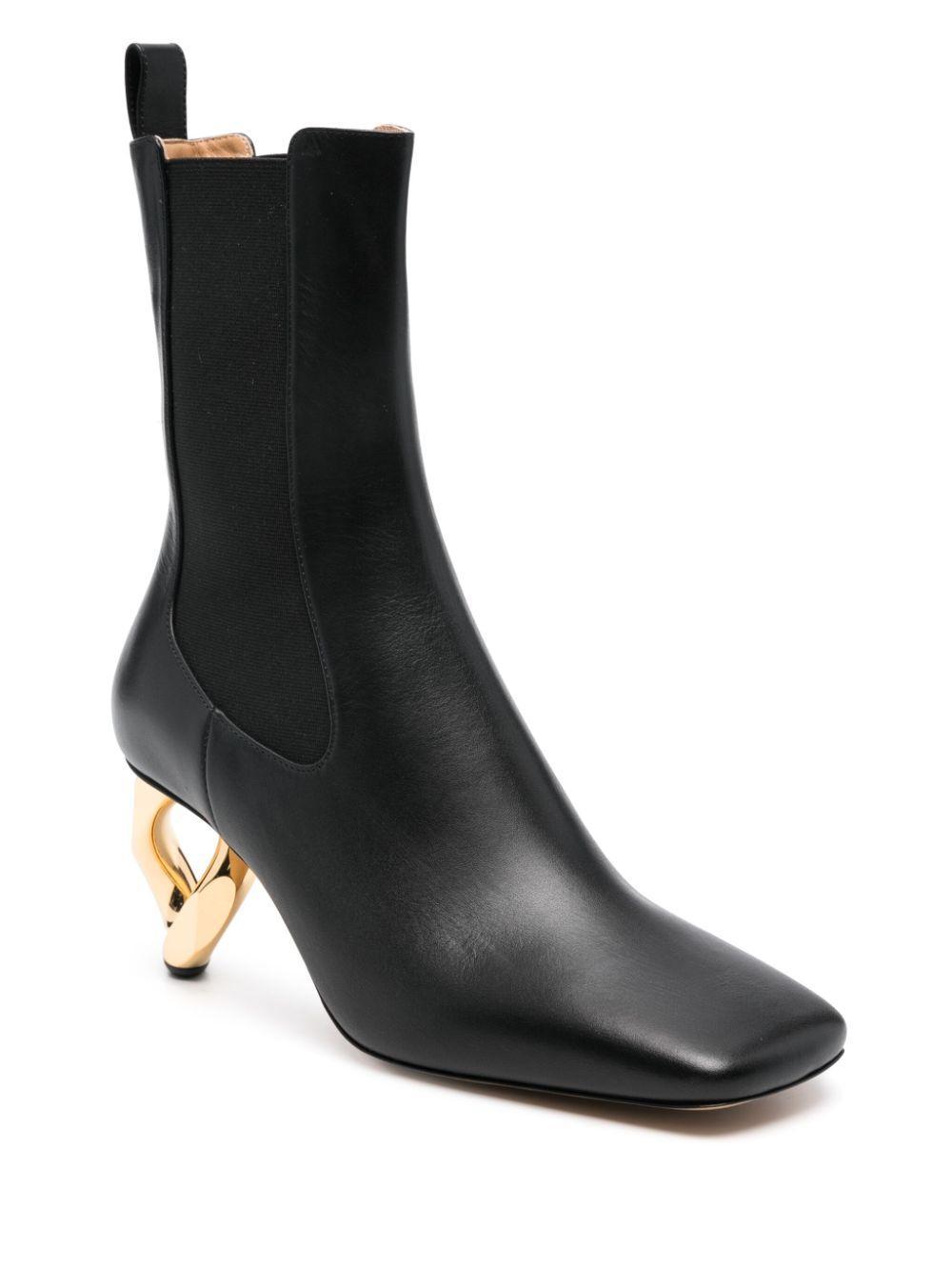 65mm leather boots Product Image